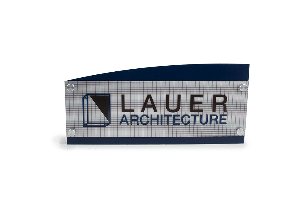 Sign for Lauer Architecture