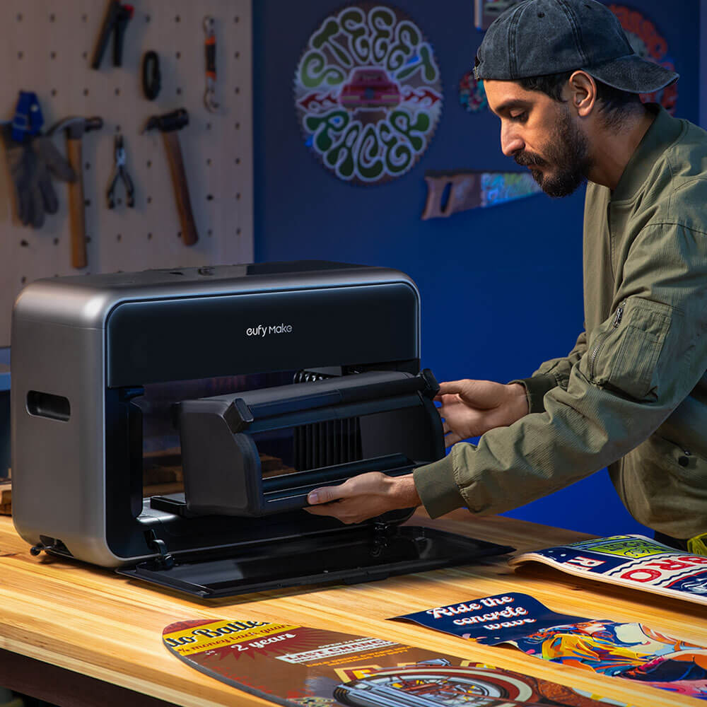 Roll-to-Film Attachment for eufyMake E1 UV Printer | JPPlus