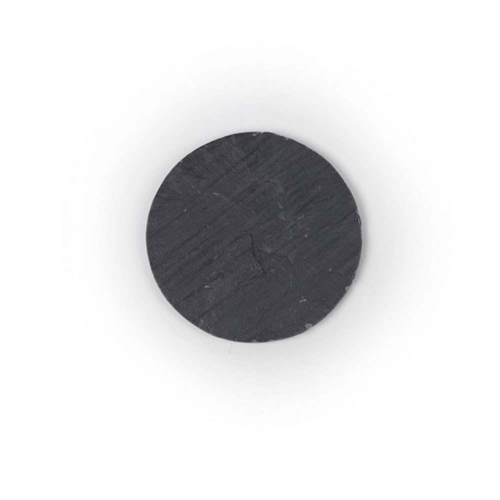 Round slate coaster
