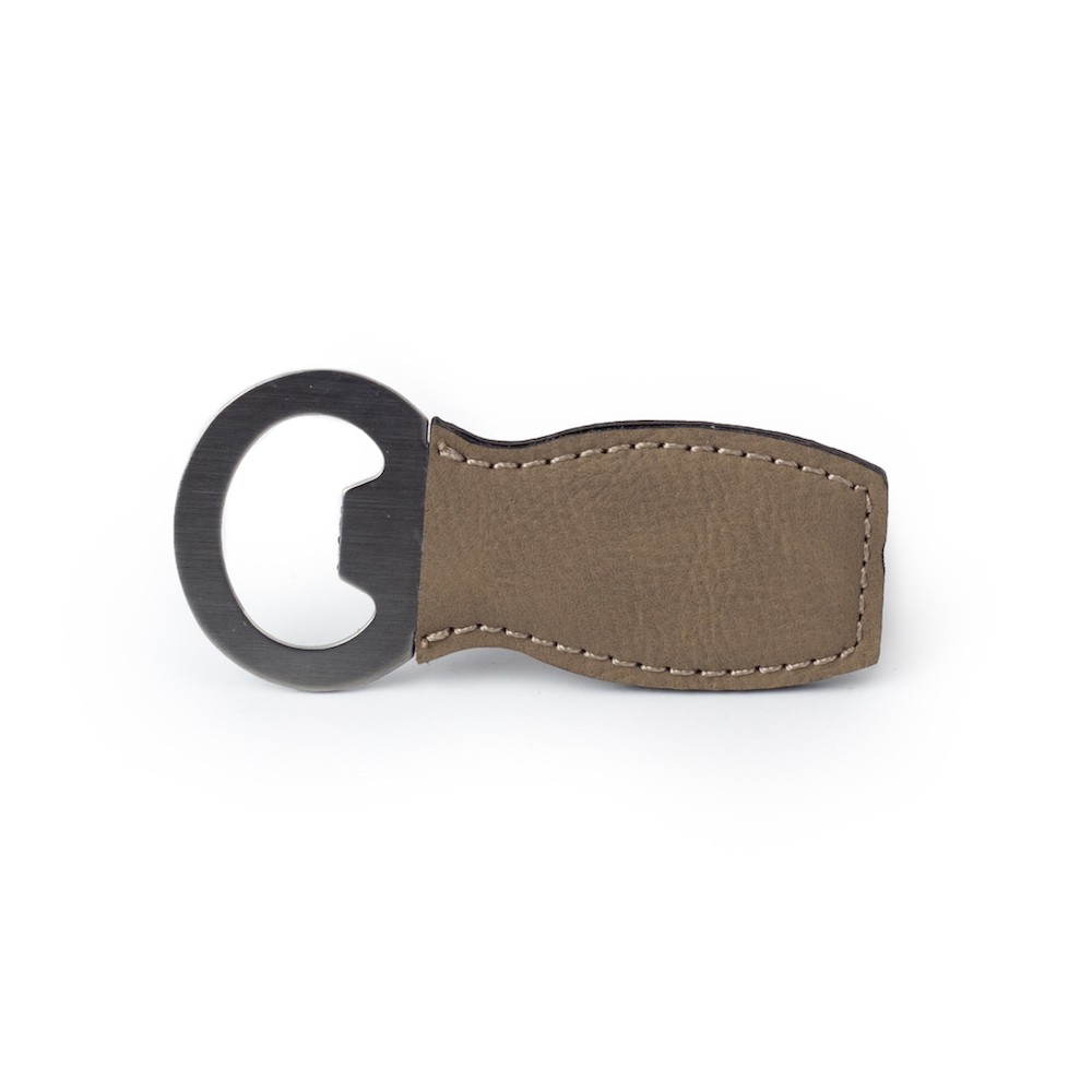 SADDLE COLLECTION BUCKSKIN BOTTLE OPENER