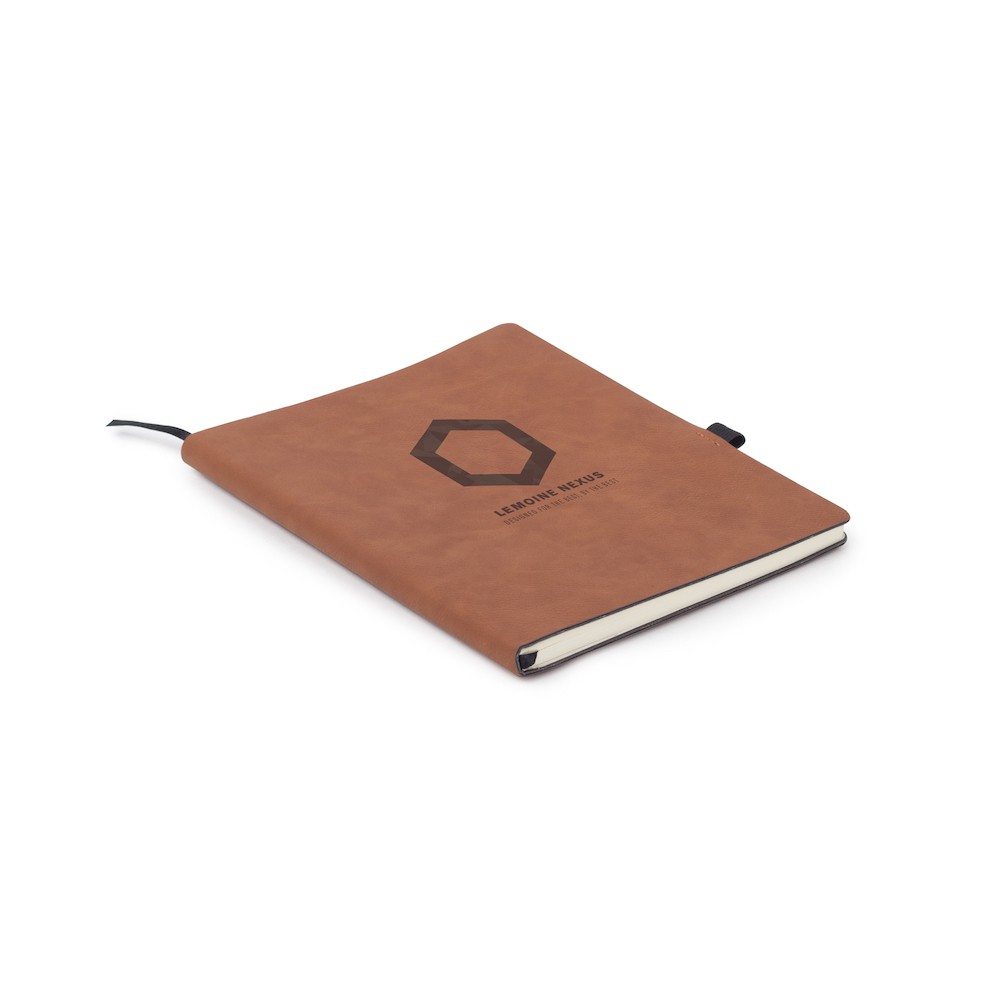 Faux leather notebook
