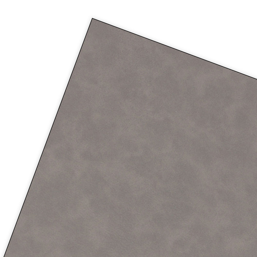 Grey faux leather sheet
