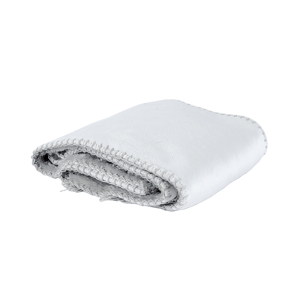 Blank Sherpa lined scarf folded