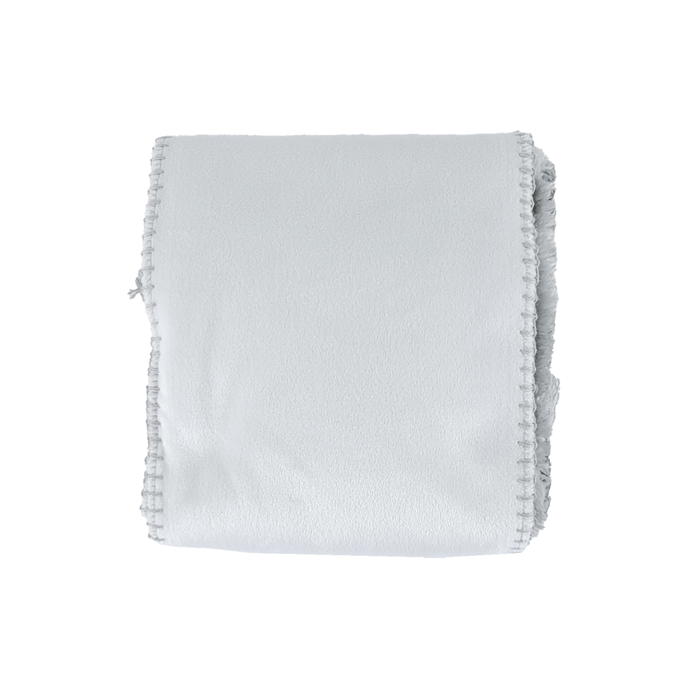 Blank Sherpa lined scarf folded