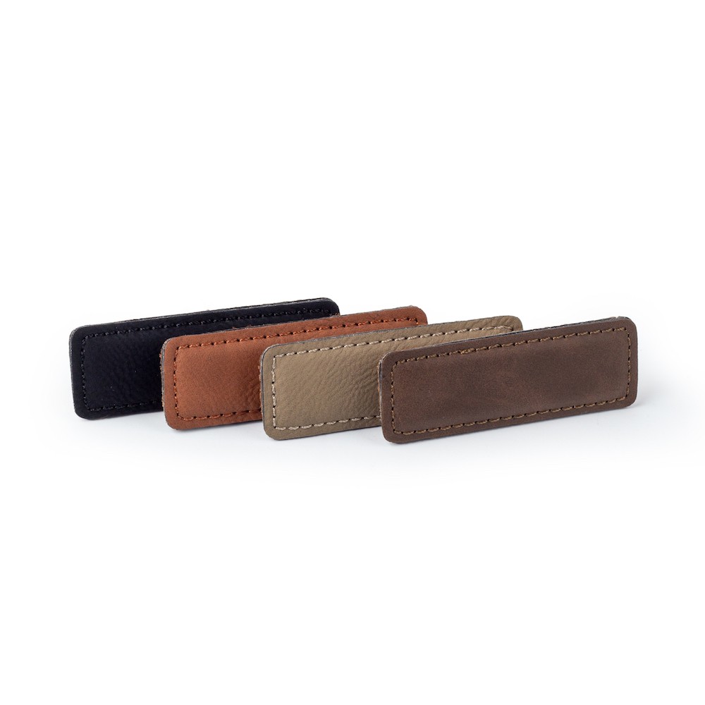 Saddle collection 1" x 3" Rectangular Name Badge