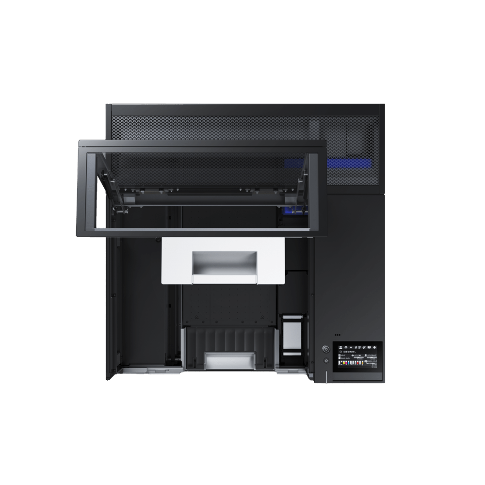 Epson V1070 printer top view open