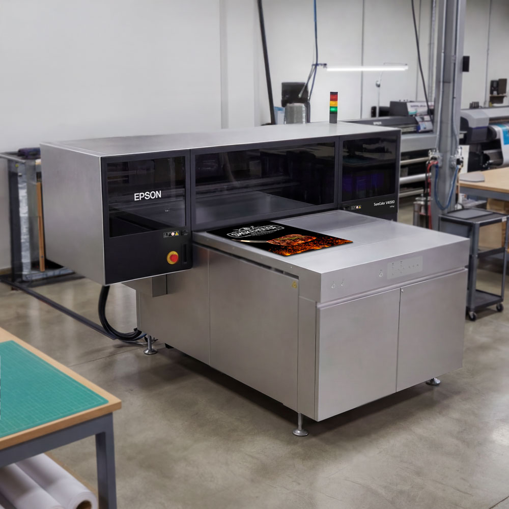 Epson SureColor V4000 UV Flatbed Printer | JPPlus
