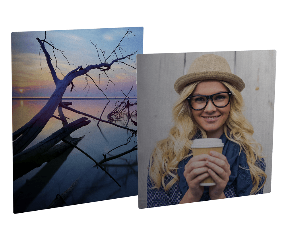 Unisub ChromaLuxe Semi-Gloss Silver Aluminum Photo Panel
