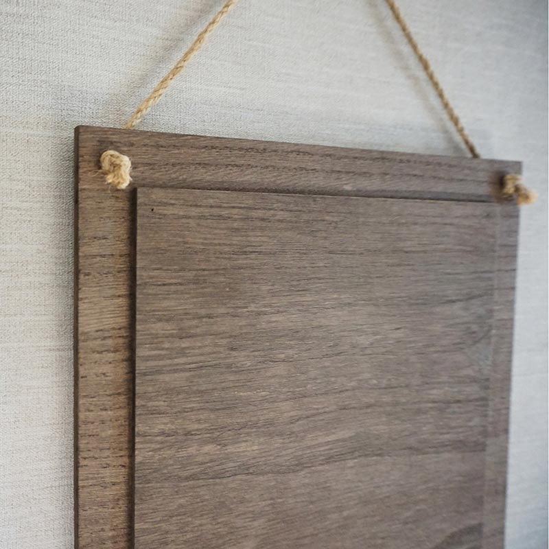blank Hanging Wood Sign
