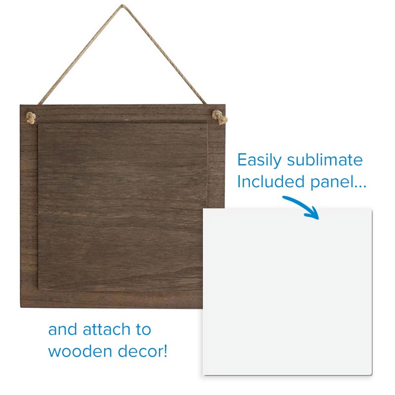 Hanging Wood Sign