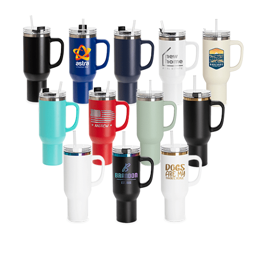 40oz Simply Engraving Tumbler with Handle