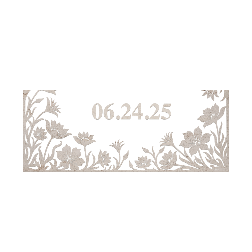 personalized floral design