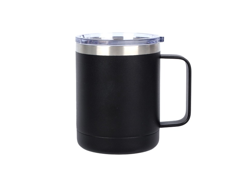 black Stainless Coffee Cup