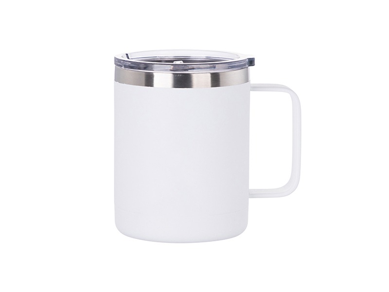 white Stainless Coffee Cup
