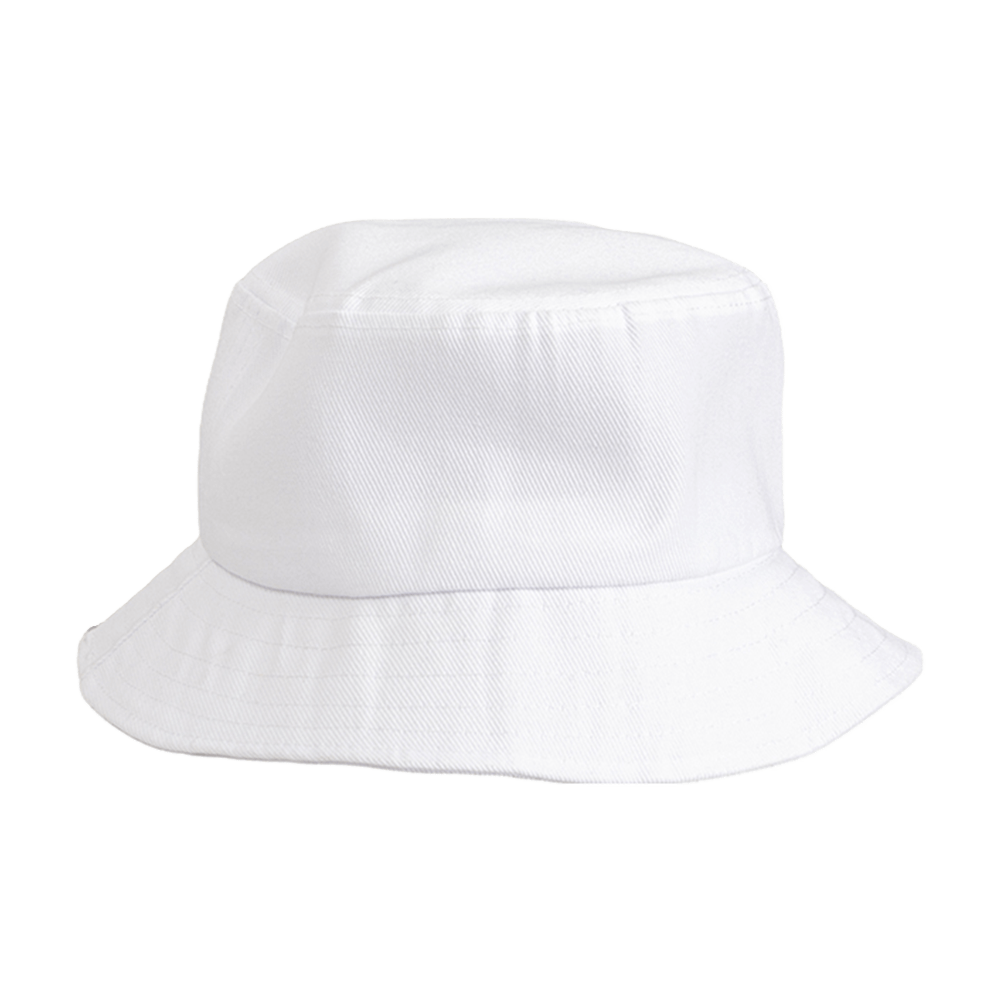 Blank white bucket hat for sublimation