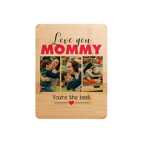 Personalized Cutting Bamboo Cutting Board for Mom