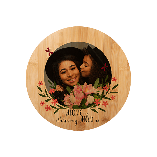 Personalized Cutting Bamboo Cutting Board for Mom
