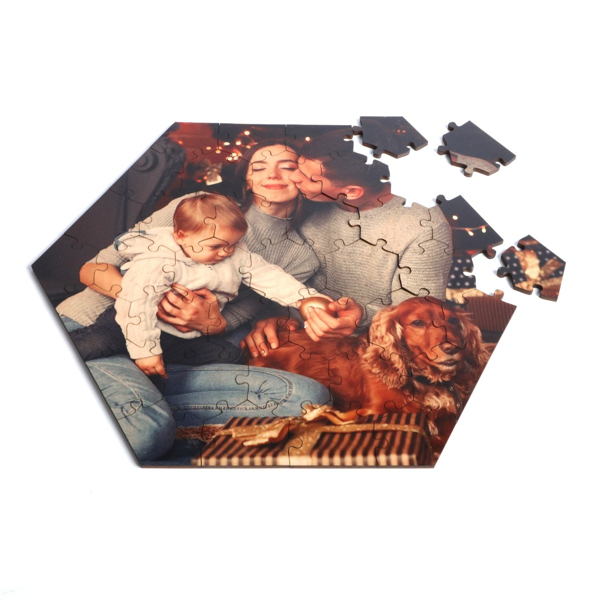 Puzzle of a family
