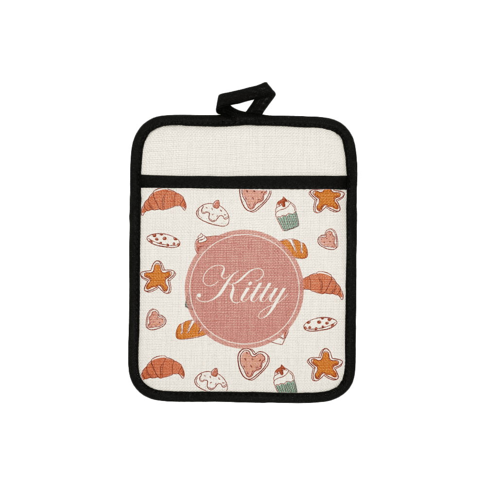 Personalized linen pot holder