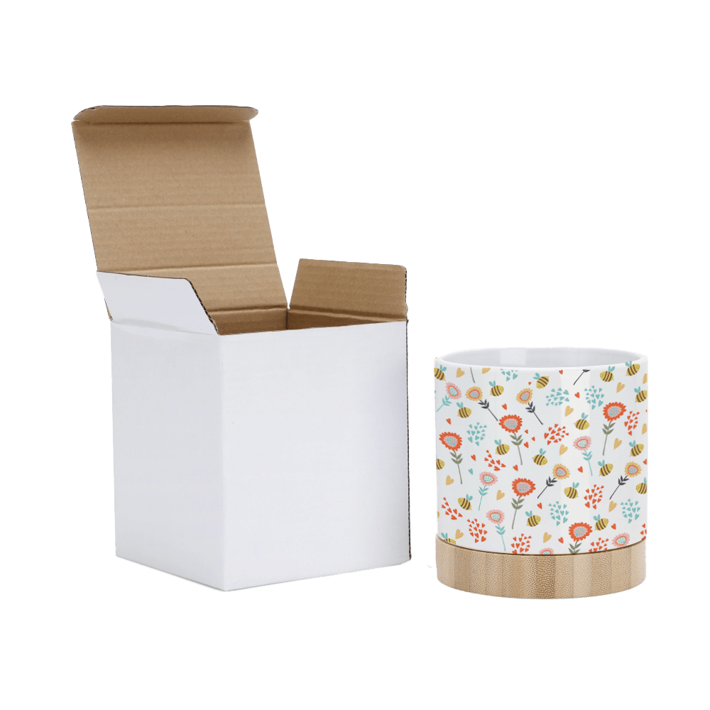 Planter with shipping box