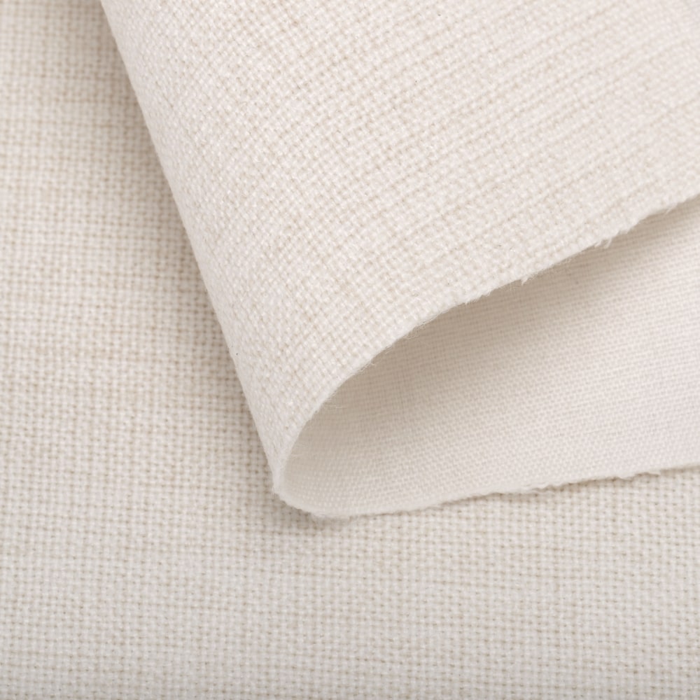 Linen fabric close up