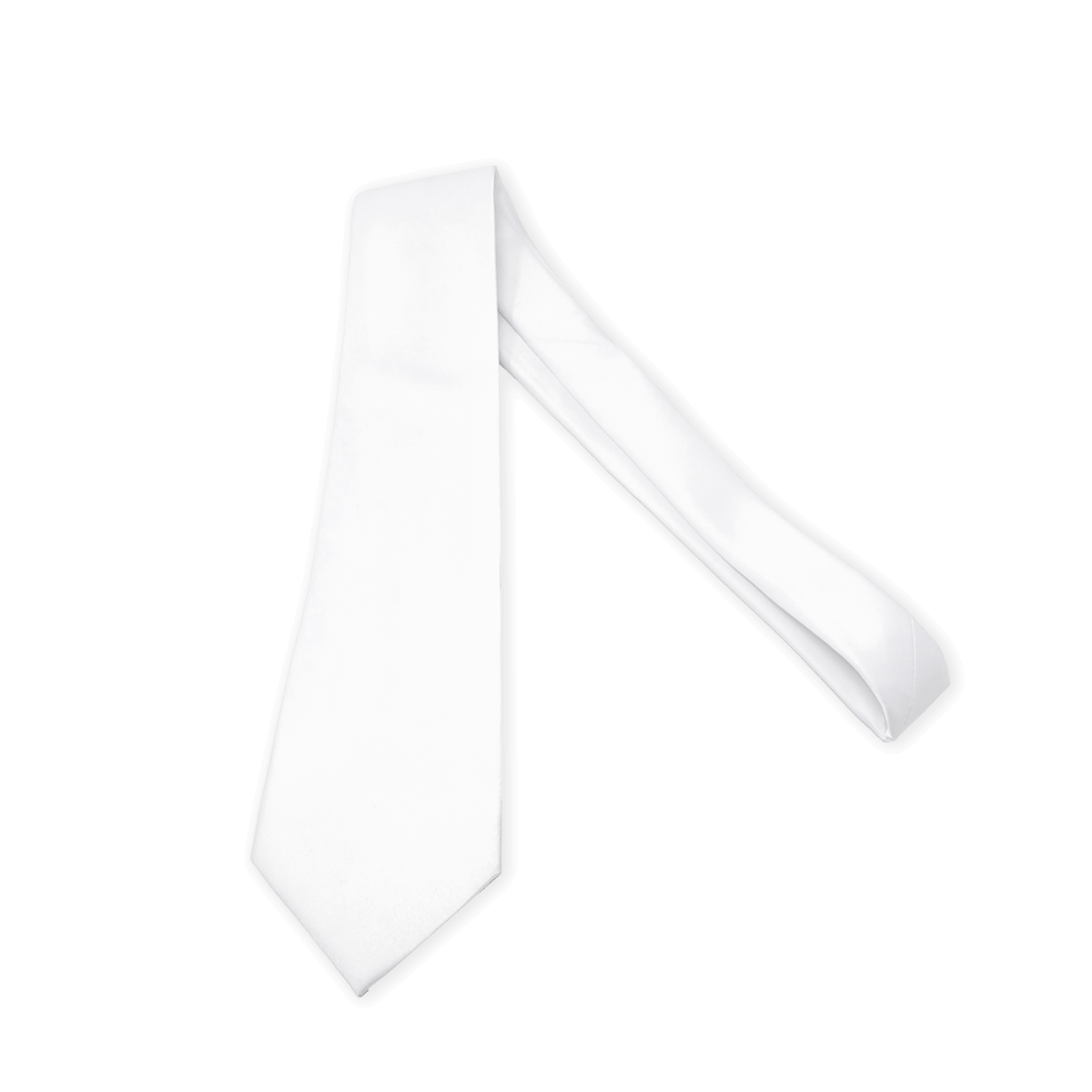 Blank white sublimation tie