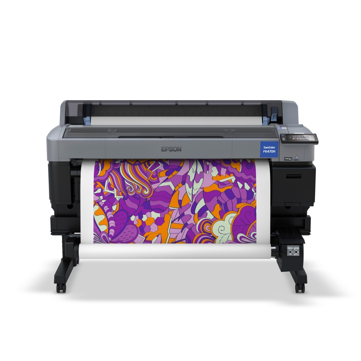 Epson SureColor F6470H Sublimation Printer with print out
