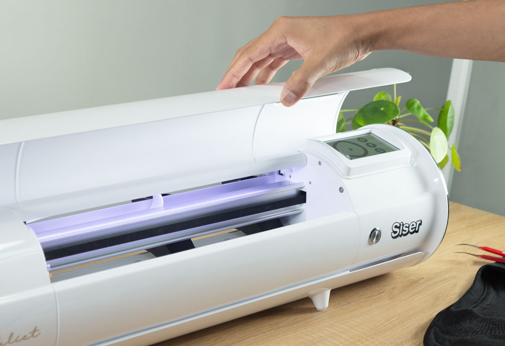 Siser Juliet vinyl cutter open