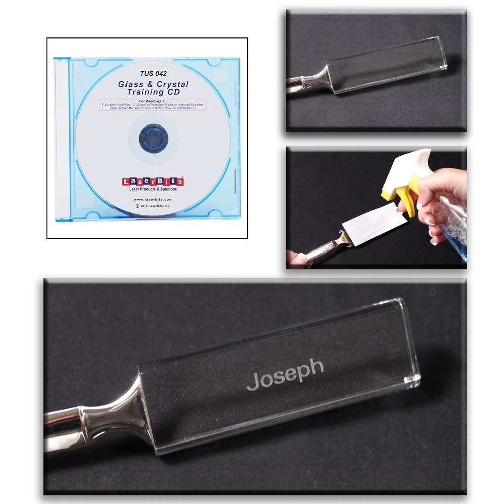 LaserBits Glass & Crystal Training CD