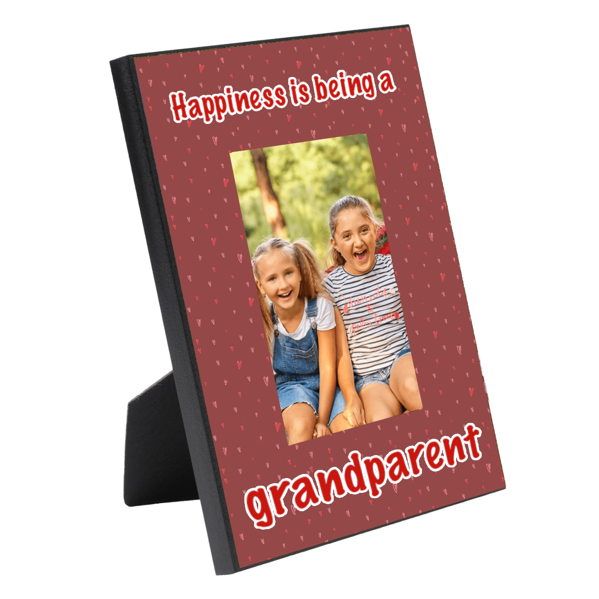 Picture frame personalized for grandparents