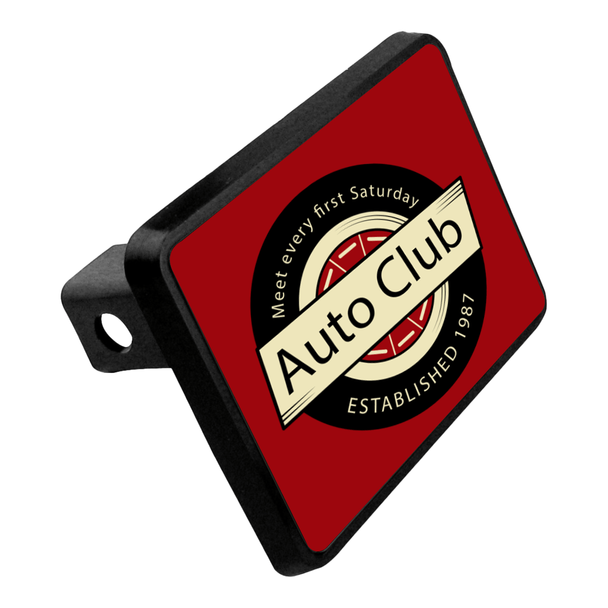 Auto Club hitch cover