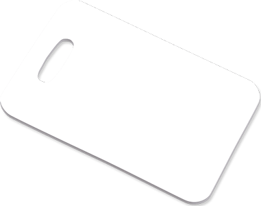UNISUB LUGGAGE TAG (50/CASE) 2.75" X 4" 2 SIDED