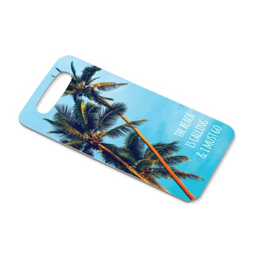 Palm Tree Bag Tag
