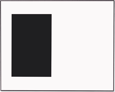 Blank white picture frame