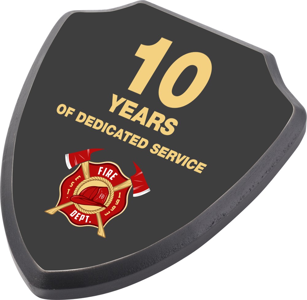 Unisub Black Shield Plaque