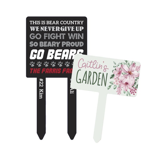Unisub White Aluminum Yard Stake