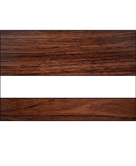 Rosewood/White IPI Woods 1/16" Engraving Plastic