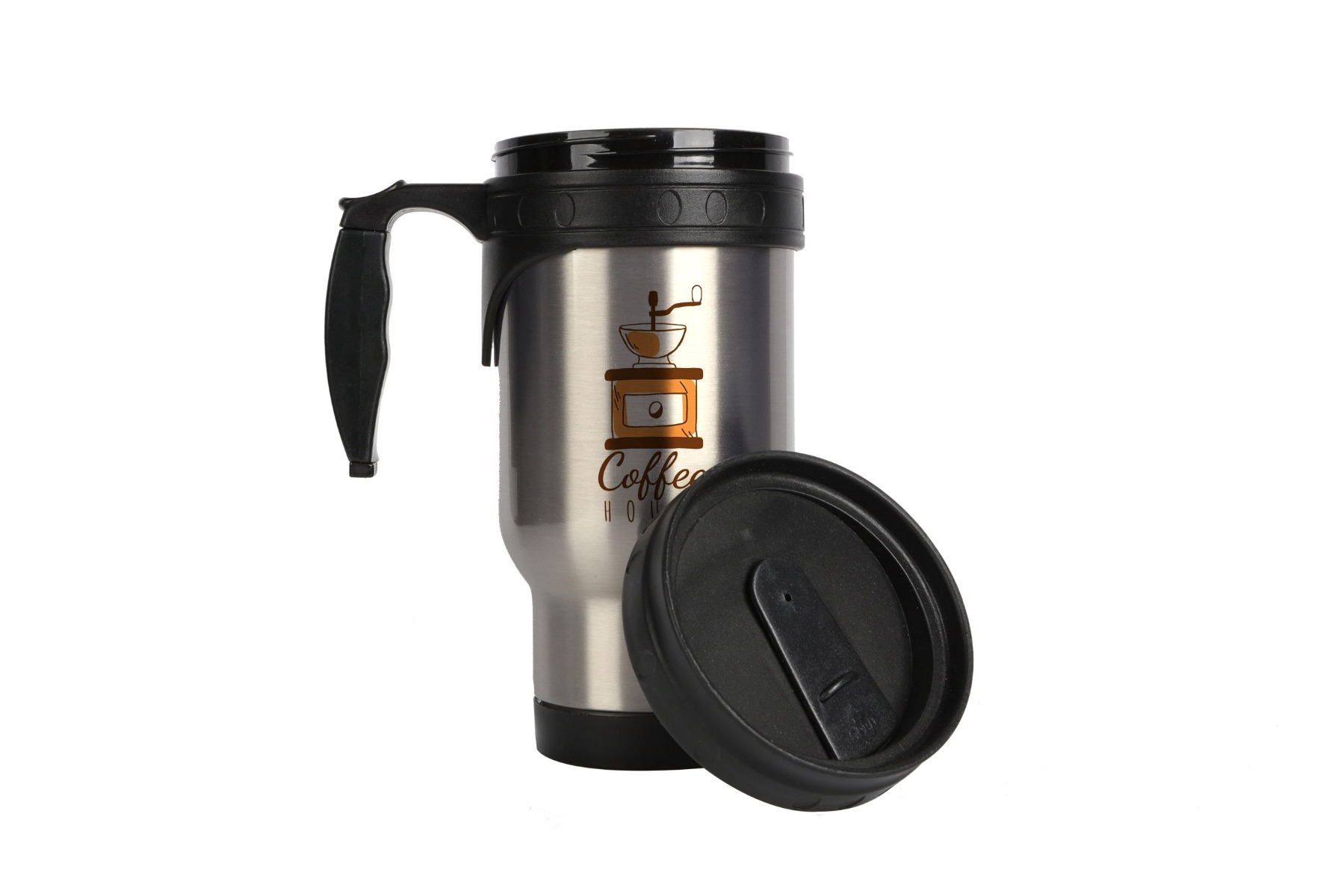 customized stainless steel travel mug