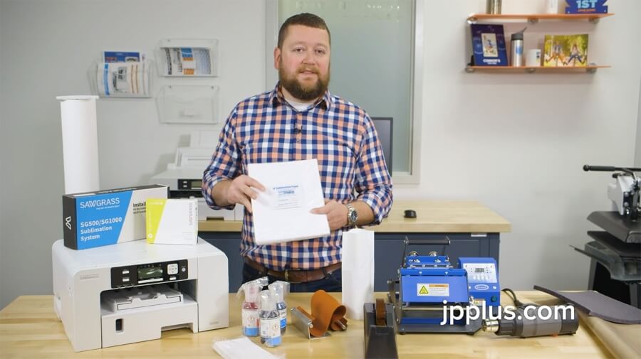 Essential Products for your new Sublimation Printer | JPPlus