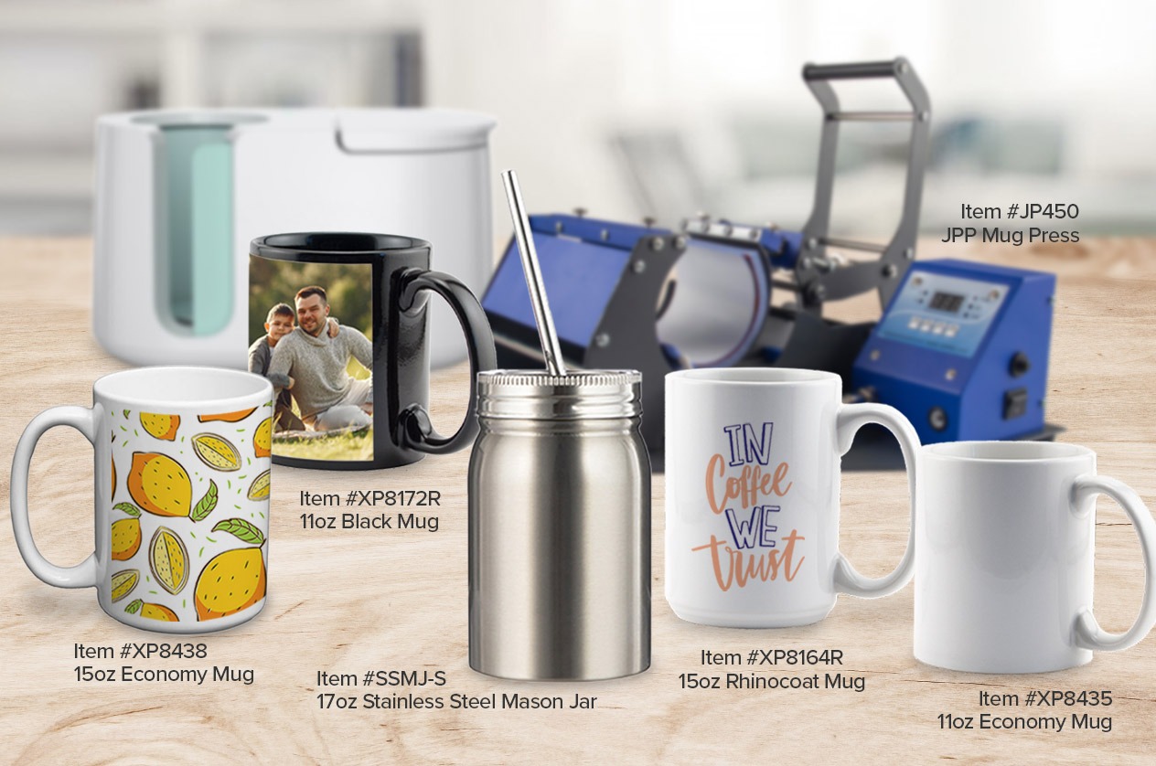 Ramp Up Drinkware Production with Your JP700 or Cricut Mug Press