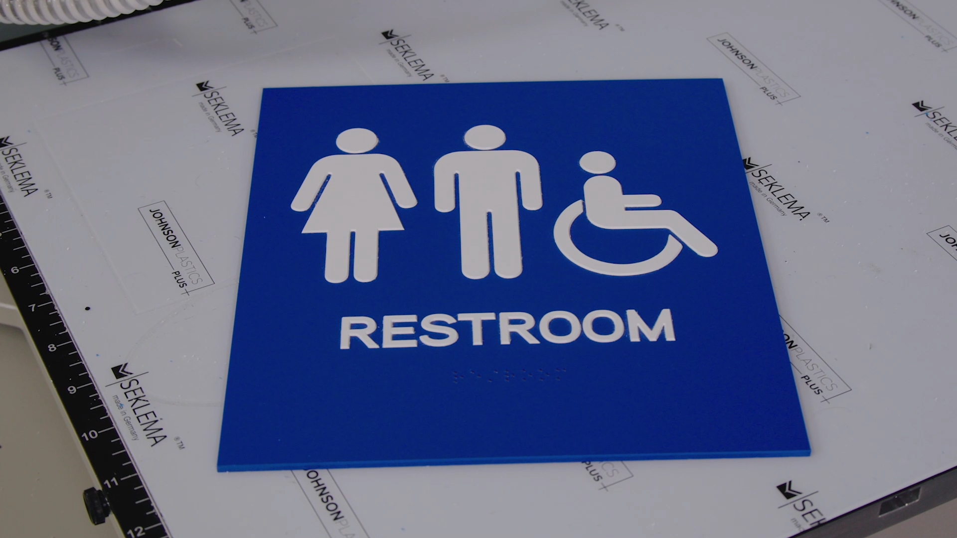 How to Make an ADA Sign with the Vision Rotary Engraver