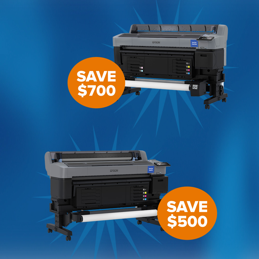 Save with Epson SureColor Printers!