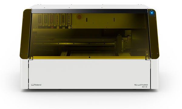 UV-LED printers image showing the Roland BD-12