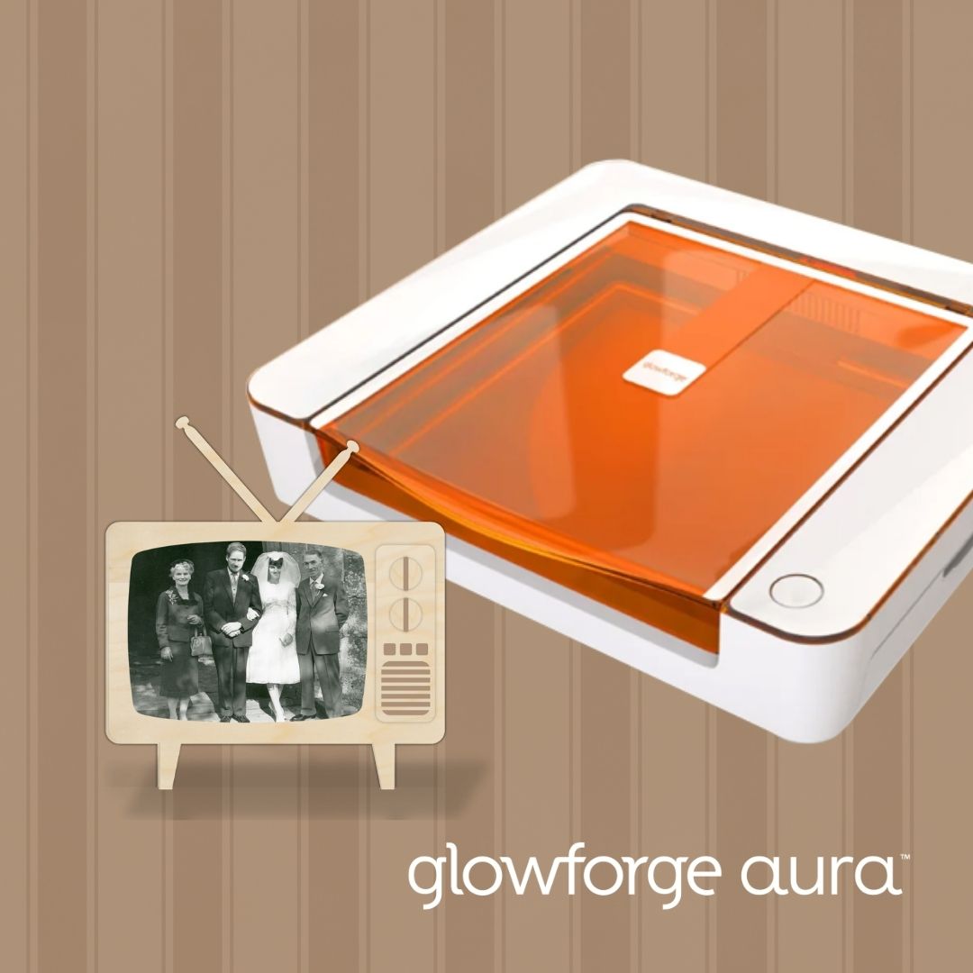 it's prime time to get a Glowforge Aura - save $200 through July 26th