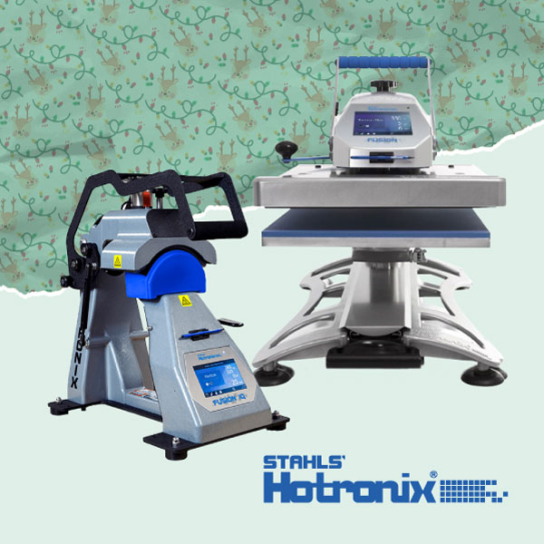 $200 of select Stahls Hotronix heat presses