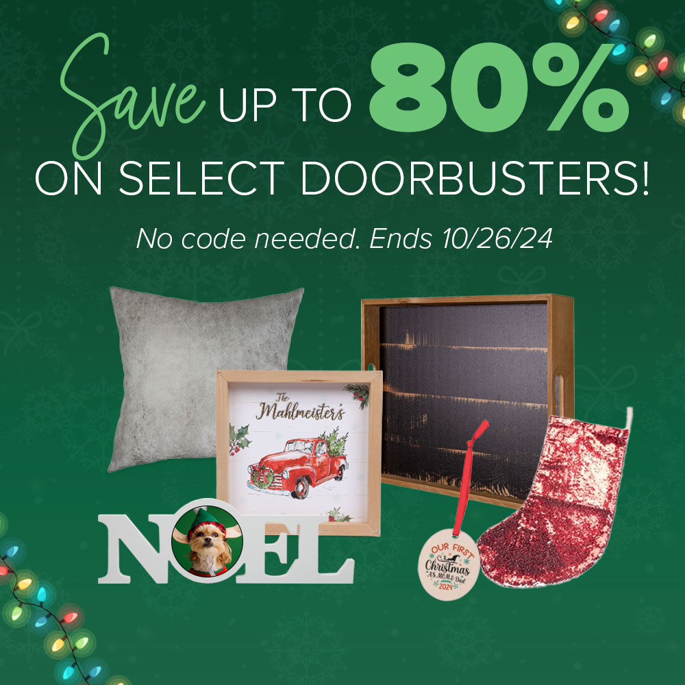 Save up to 80% on select doorbusters through 10/26
