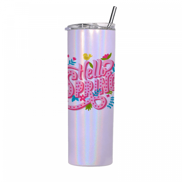 20oz Shimmer Tumbler with Lid and Straw