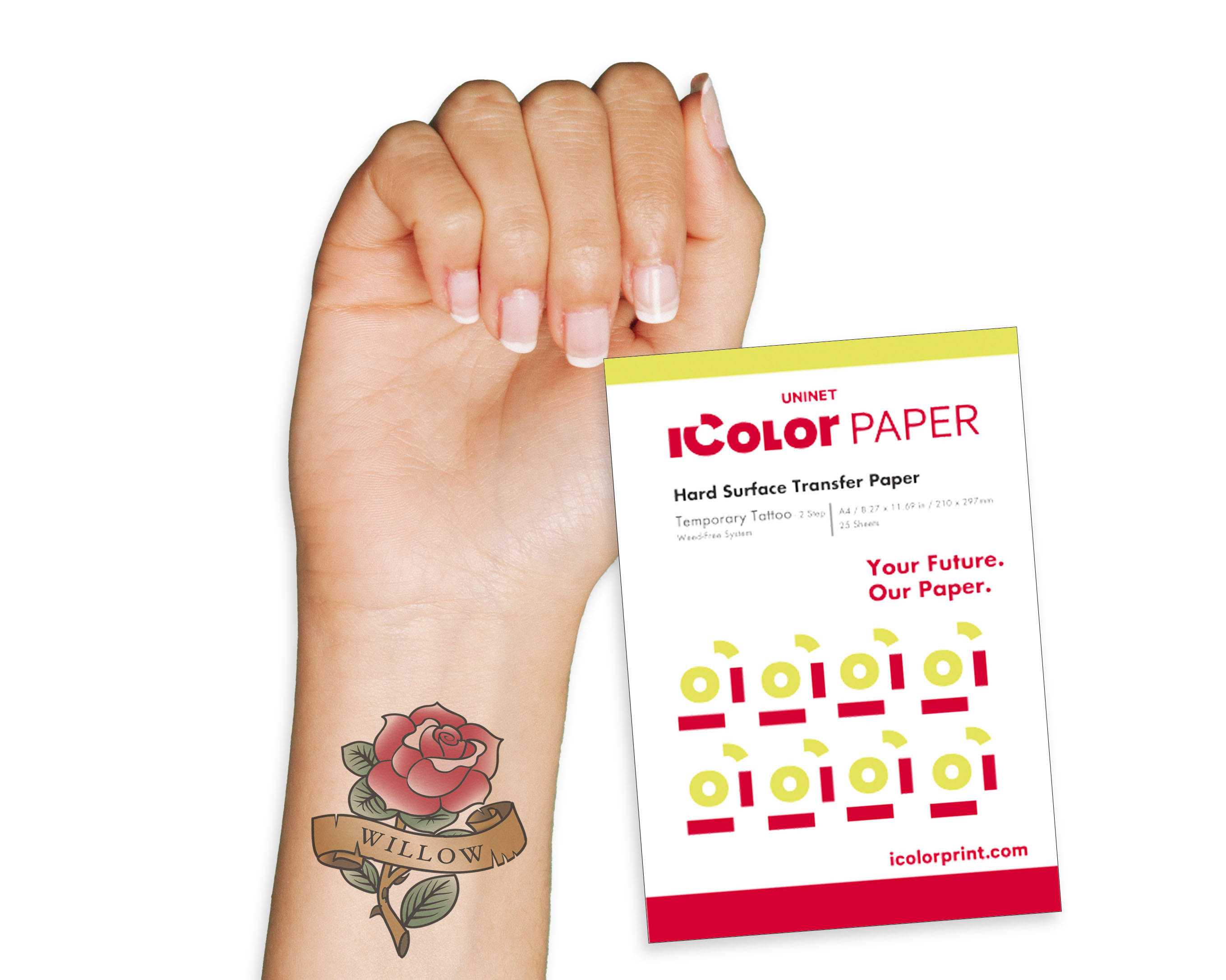 iColor Tattoo Transfer media